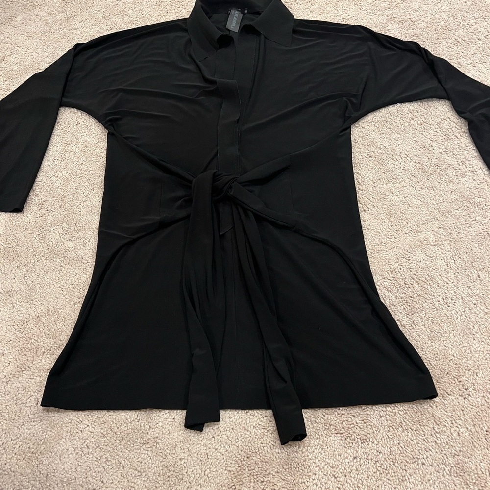 Norma Kamali super cute tie dress